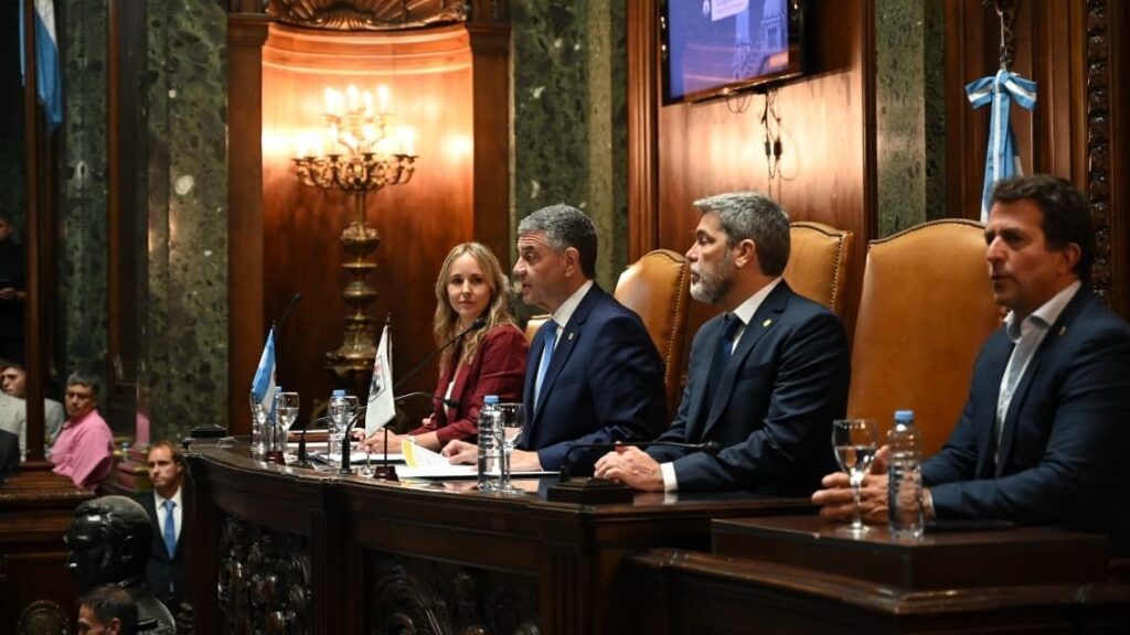 Jorge Macri abrió las sesiones ordinarias en la Legislatura porteña.